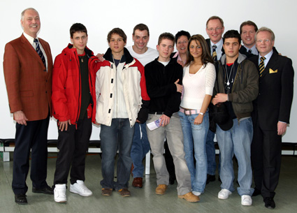 Suchtpräventionsgruppe des Martin-Behaim-Gymnasiums am 23.Februar 2005