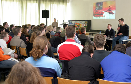 Vortragsveranstaltung an der Staatlichen Berufsoberschule Nürnberg, am 25. Februar 2005